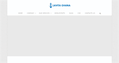 Desktop Screenshot of lavitaghana.com